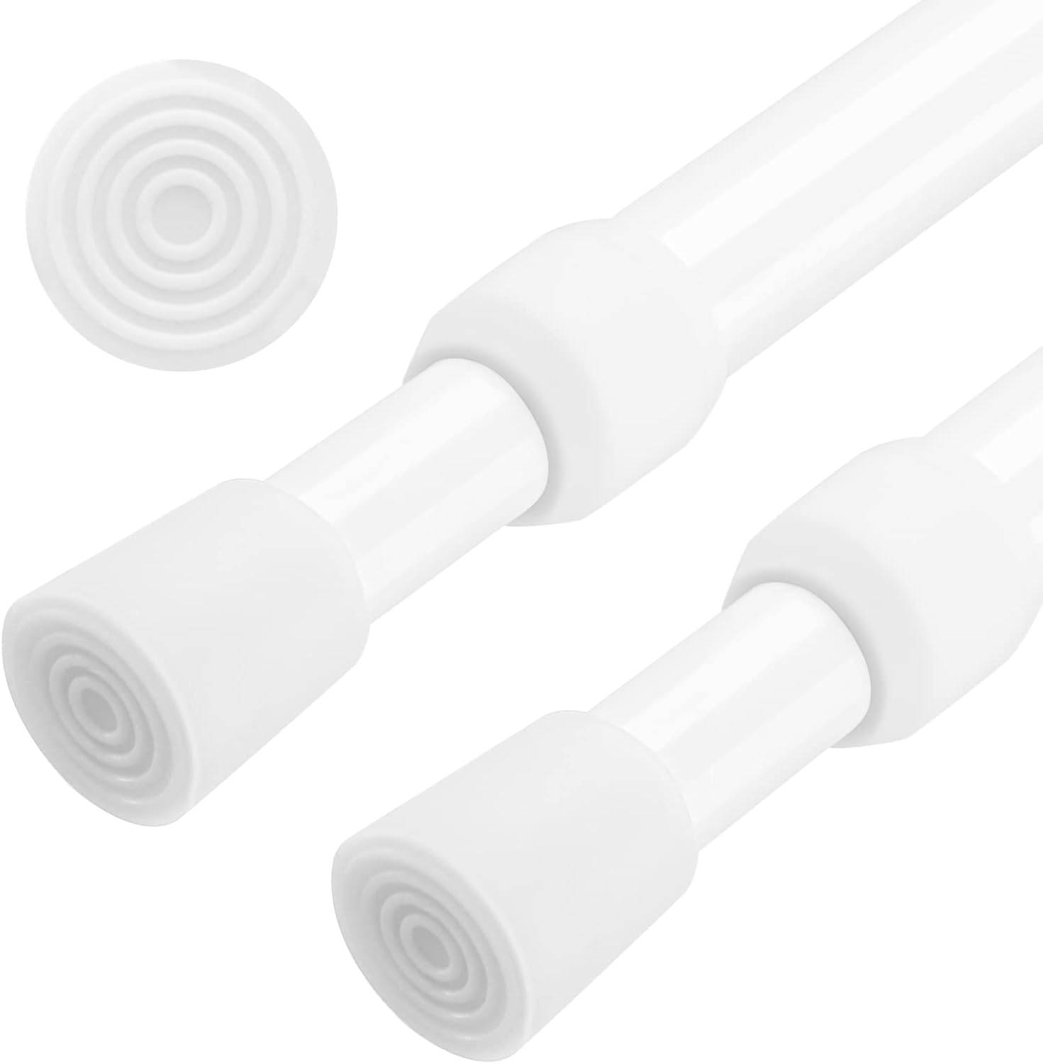 Adjustable Spring Tension Rods for Windows and Cupboards