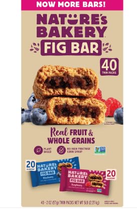 Nature's Bakery Fig Bar Variety Pack for Healthy Snacking