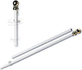 Grace Alley Flag Pole 6 Foot Tangle Free Spinning Pole - Rust