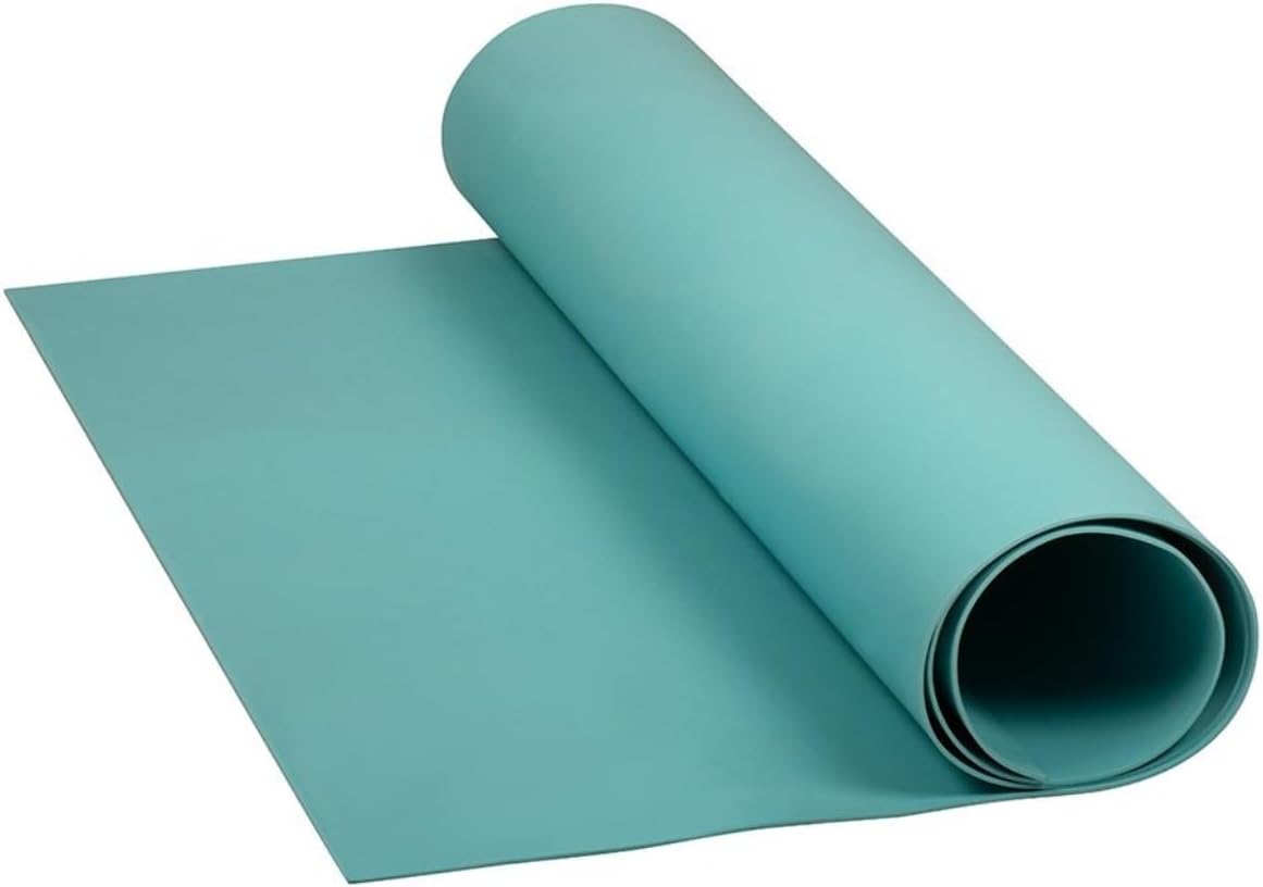 Large 3mm EVA Foam Sheet for Cosplay and Crafts - Coral Blue