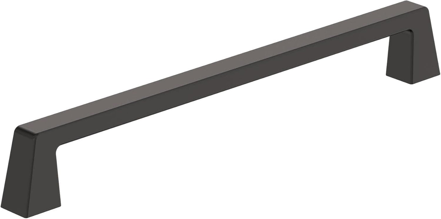 Black Bronze Cabinet Pull by Amerock - Stylish 8 in Handle