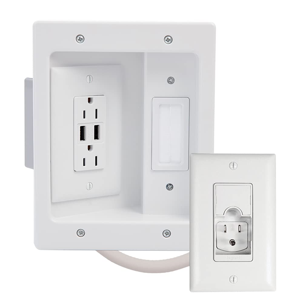 Legrand OnQ In Wall Cable Management Kit for Clean Setup