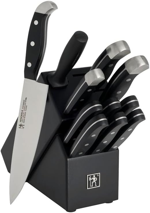 Henckels Statement 12-pc Knife Block Set for Precision Cutting