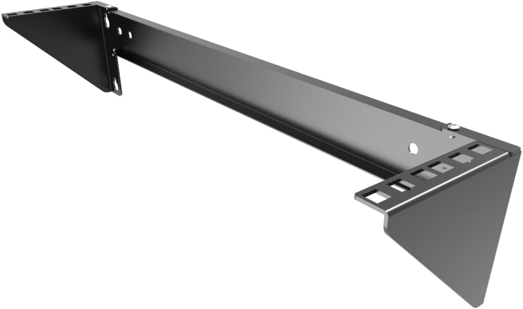 2U Hinged 19 Inch Cold Rolled Steel Wall Mount Rack for Equipment