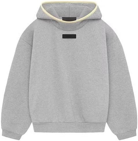 Oversized Cotton Blend Pullover Hoodie for Men - Stylish Comfort