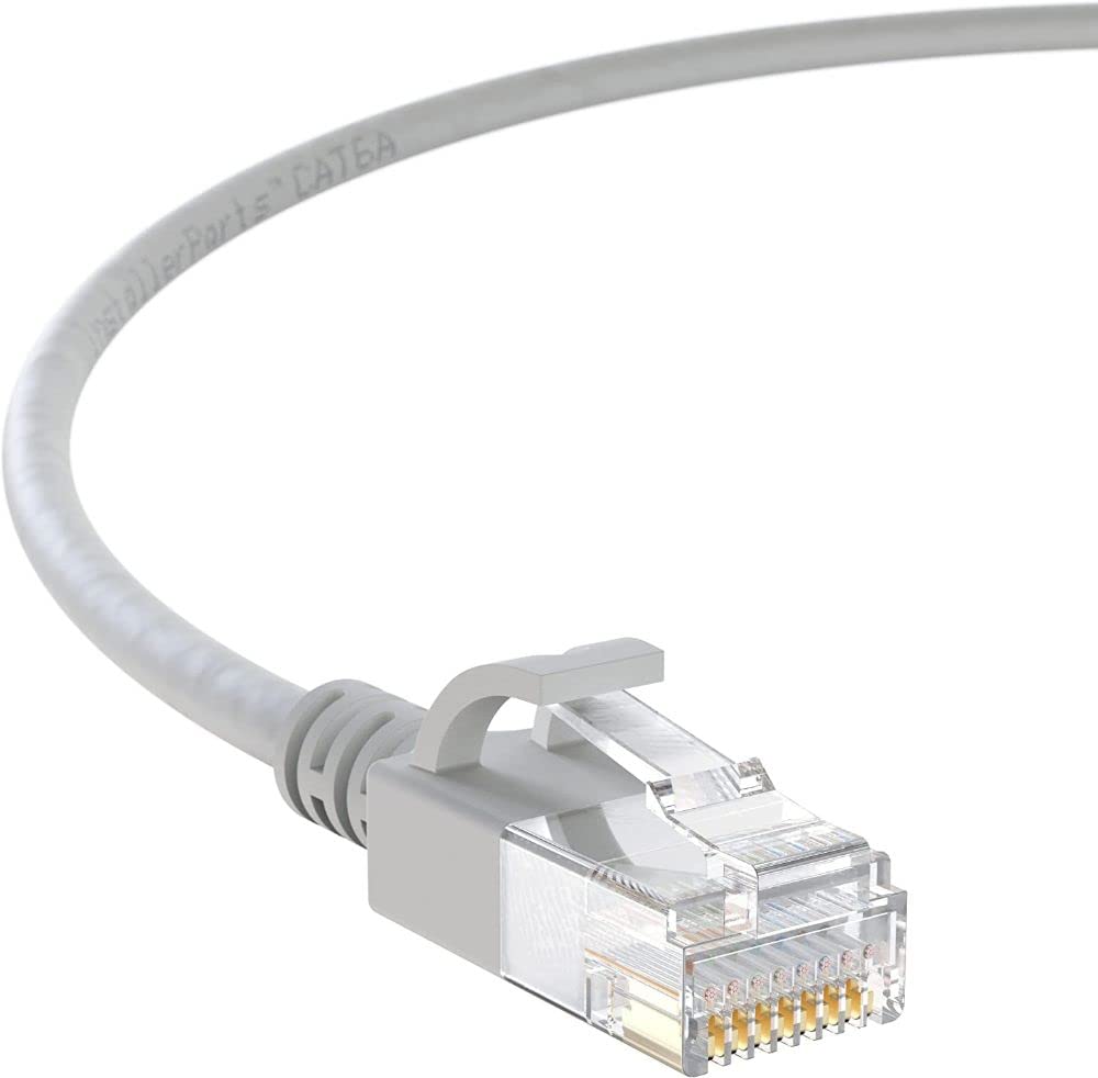 InstallerParts CAT6A Slim Ethernet Cable for High Speed Networks
