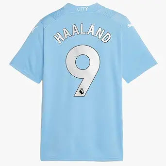 Haaland 9# City Home Soccer Jersey 2023/24 for Fans