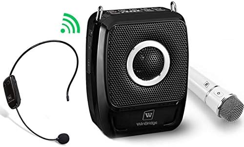 W WINBRIDGE S92 Pro Portable PA System with Dual Microphones