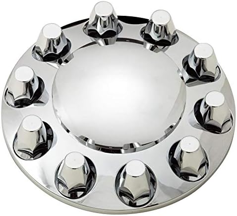 Chrome ABS Front Axle Cover for Semi Truck with Nut Cover