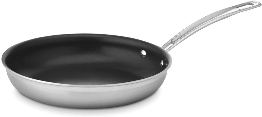 Cuisinart MultiClad Pro 10 Inch Non Stick Stainless Steel Skillet