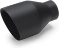 2.5in Inlet 4.5in Outlet 7in Tail Exhaust Tip - Angle Cut Double Wall