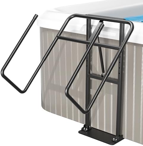 Hot Tub Cover Lift Adjustable U-Arms for Effortless Spa Access