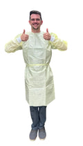 Disposable Isolation Gowns Knee-Length - Fluid-Resistant PPE Gowns