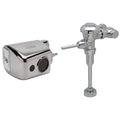 AquaSense E-Z Flush Retrofit Kit with Metal Cover - Chrome
