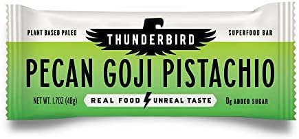 Thunderbird Bars Energy Snack - Gluten-Free Protein Bars