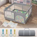 Baby Playpen 50x50 in Playard with Mat - Spacious Safe Play Area