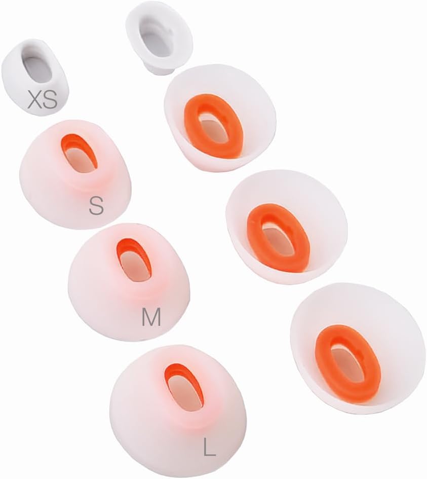 Premium White Ear Tips for Enhanced Comfort - TENNMAK