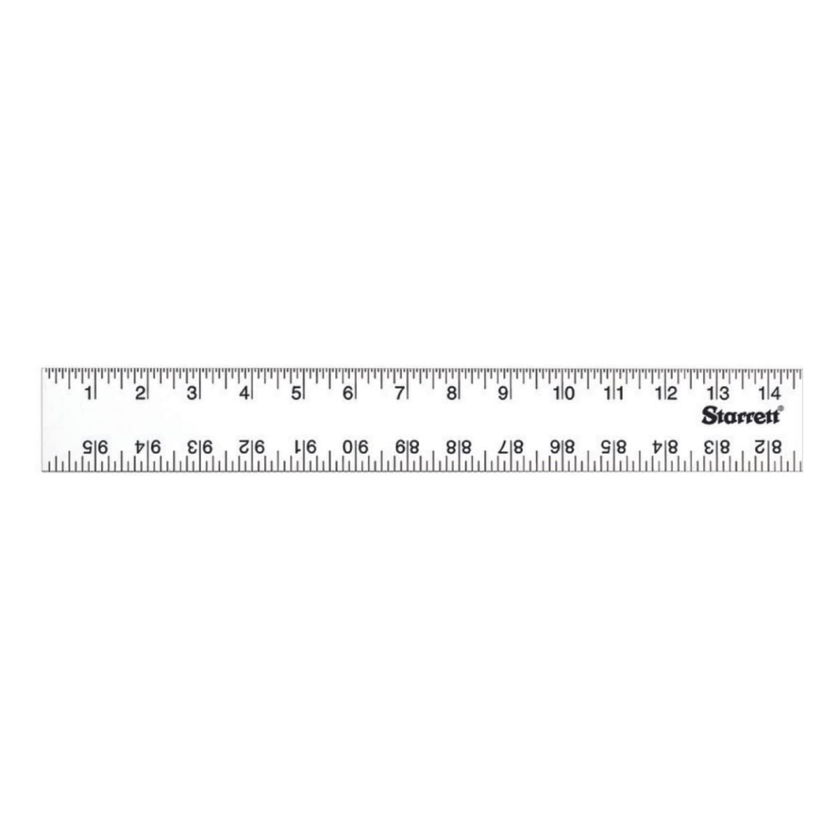 Starrett Straight Edge Aluminum Rule for Precision Measuring