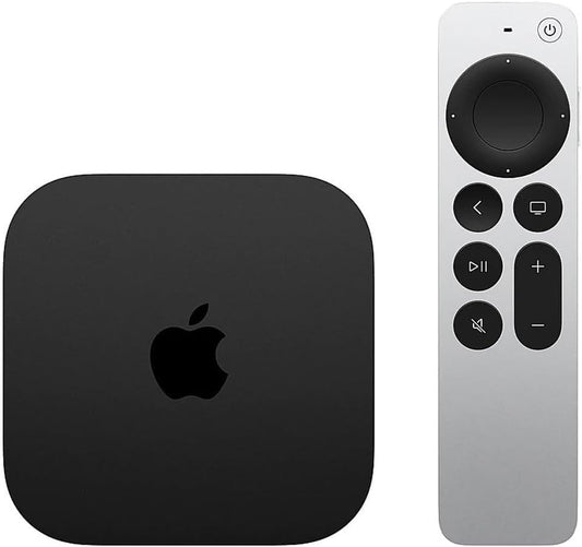Apple TV 4K Wi-Fi 3rd Generation with Siri Remote for Streaming