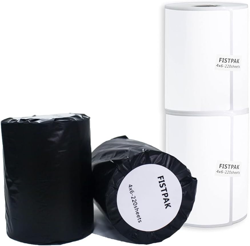 FistPAK Ultra-Durable 4x6 Shipping Labels