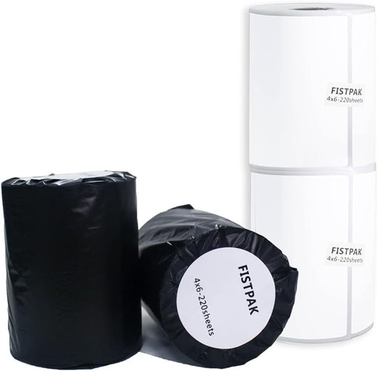 FistPAK Ultra-Durable 4x6 Shipping Labels
