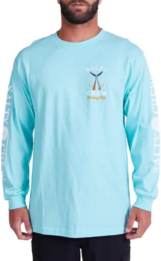 Tailed Black L/S Standard Tee for Ultimate Surf Culture Style