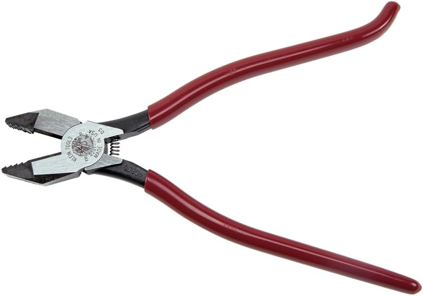 Klein Tools D201-7CSTA Linesman Pliers for Strong Grip and Comfort