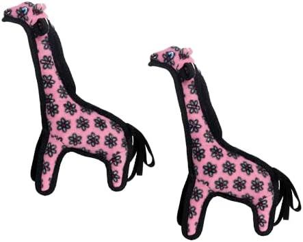 TUFFY World's Tuffest Soft Dog Toy - Durable Giraffe for Play
