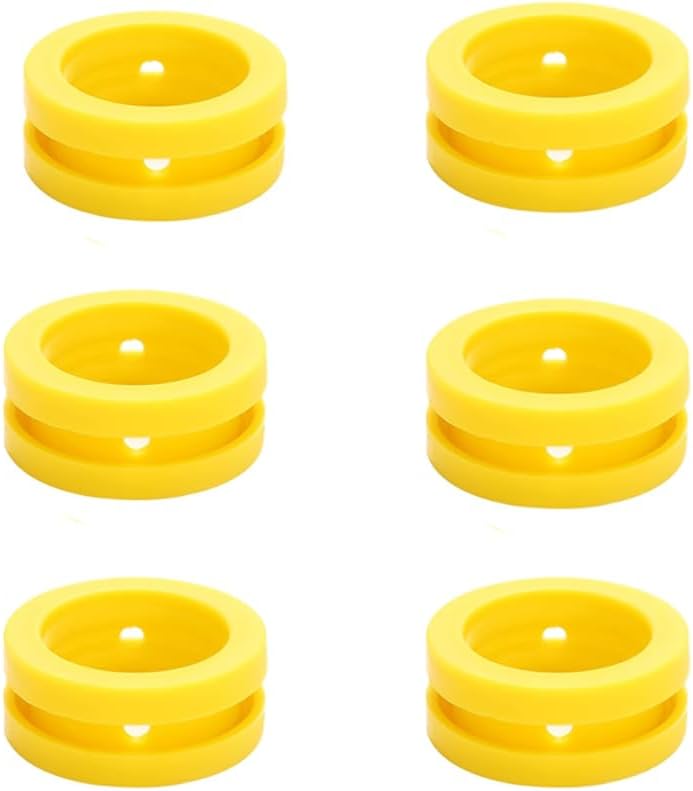 CO2 Cylinder Sealing Gaskets - 6Pcs Set for Perfect Seal!