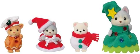 Calico Critters Happy Christmas Friends Limited Edition Set