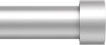 Silver Extra Long Curtain Rod 30 to 226 inch for Heavy Drapes