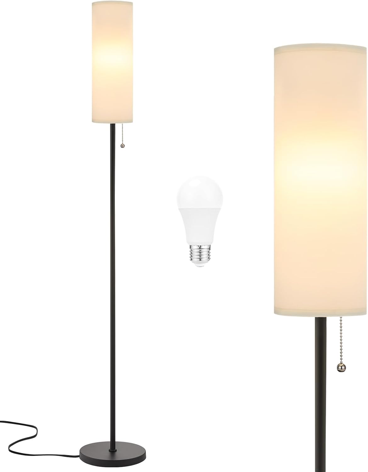 Ambimall Floor Lamp with 3 Color Temperatures for Living Room