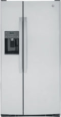GE GSS23GYPFS Side Refrigerator with Fingerprint Resistant Finish