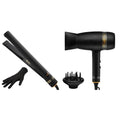 Hot Tools Evolve Black Gold 1 in Ionic Flat Iron and Quietair Power