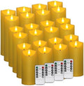 24 Pack Flameless LED Candles with Timers - Safe Warm Glow