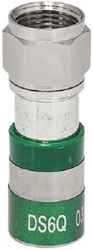 50 Pieces RG6 Universal Anti-Corrosion Coaxial Connectors Review