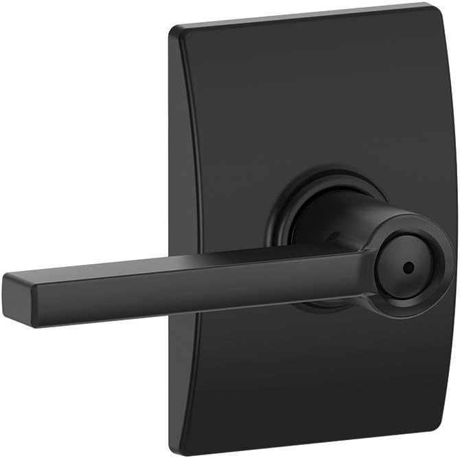 Schlage F40 LAT 622 CEN Latitude Door Lever for Privacy Needs