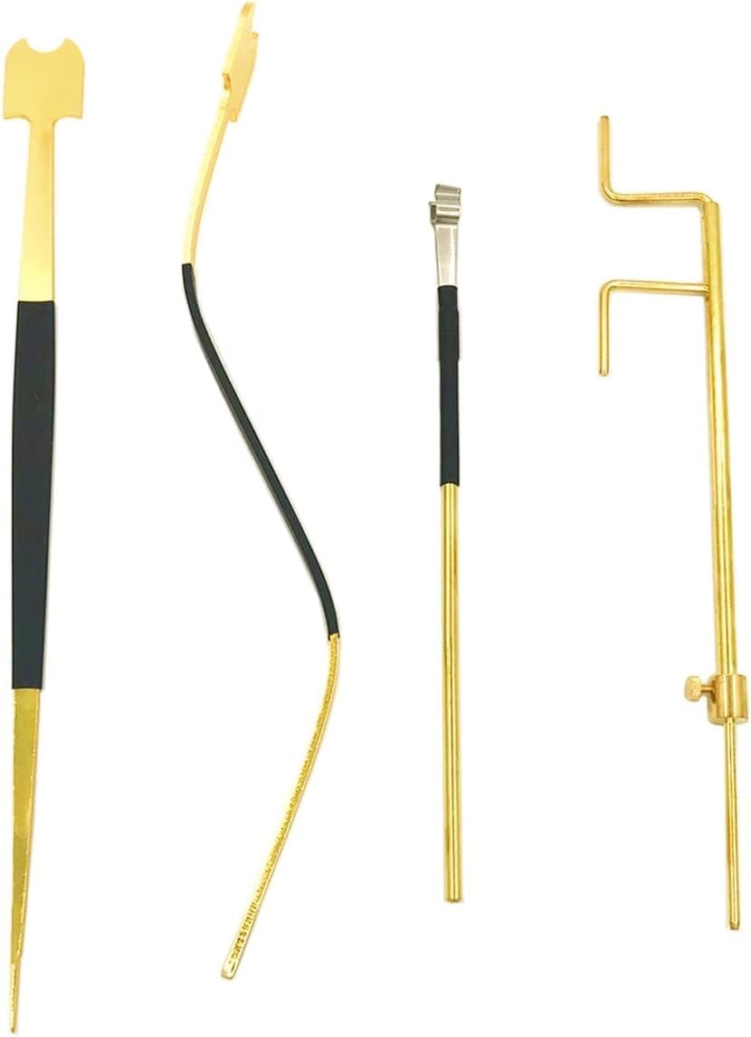 4Pcs Cello Sound Post Tool Set for Luthier Repair and Install