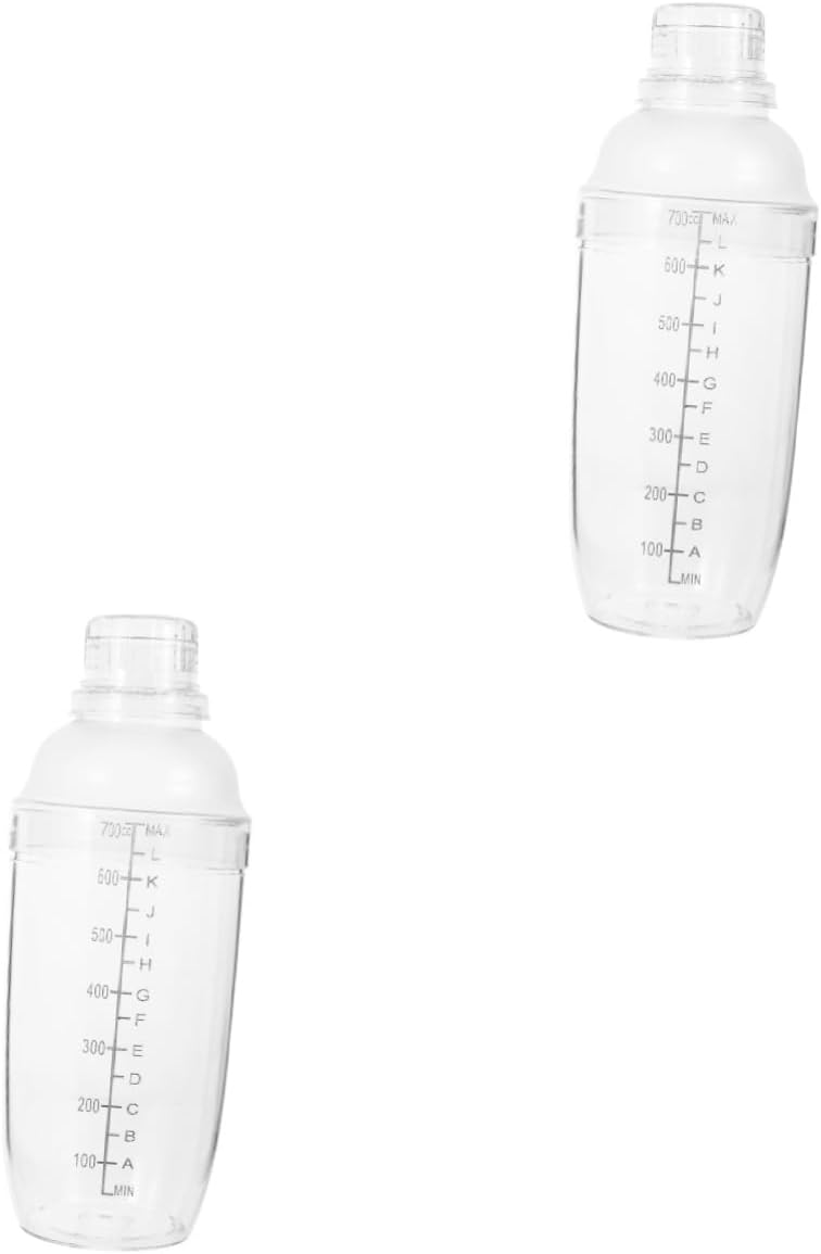 Clear Cocktail Mixer Set - Unomor 2pcs