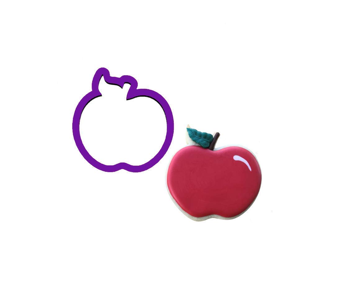 Handmade Apple Cookie Cutter - Fun Shapes for Desks!