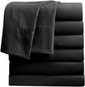 Queen Flat Sheet Pack of 6 by FreshCulture for Home and Hotels