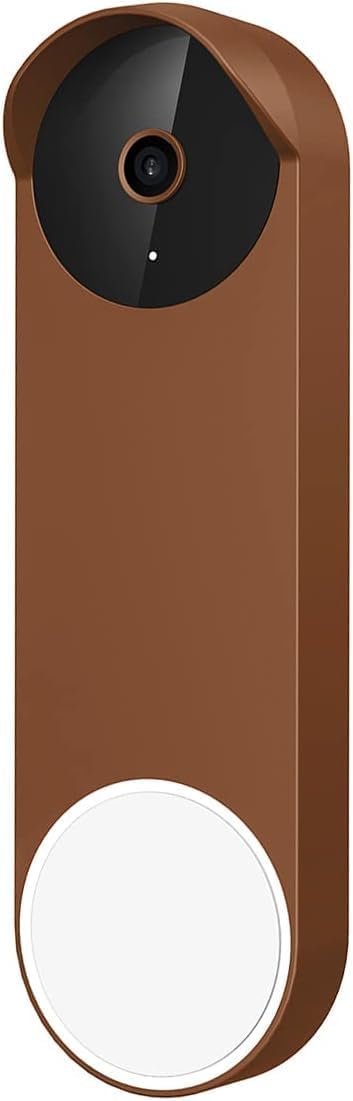 Waterproof Brown Silicone Cover for Google Nest
