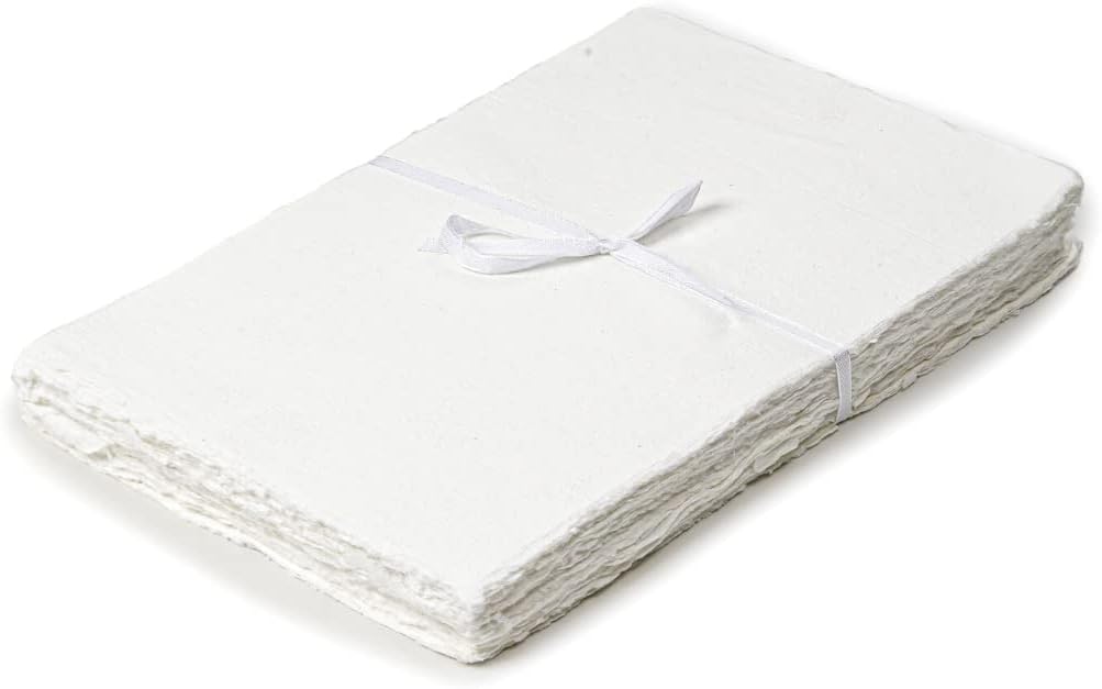 Rough Textured Watercolor Paper - 50 Sheets for Art Projects