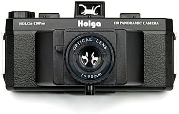 HOLGA 120 Pan Panoramic Camera: Wide Lens, Bubble Level, Dual Hot Shoes