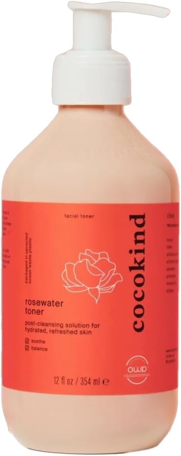 Jumbo Rosewater Facial Toner for Hydration and pH Balance