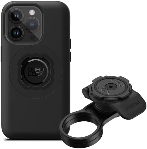 Quad Lock Stem Cap Bike Mount Kit with MAG Case for iPhone 14 Pro