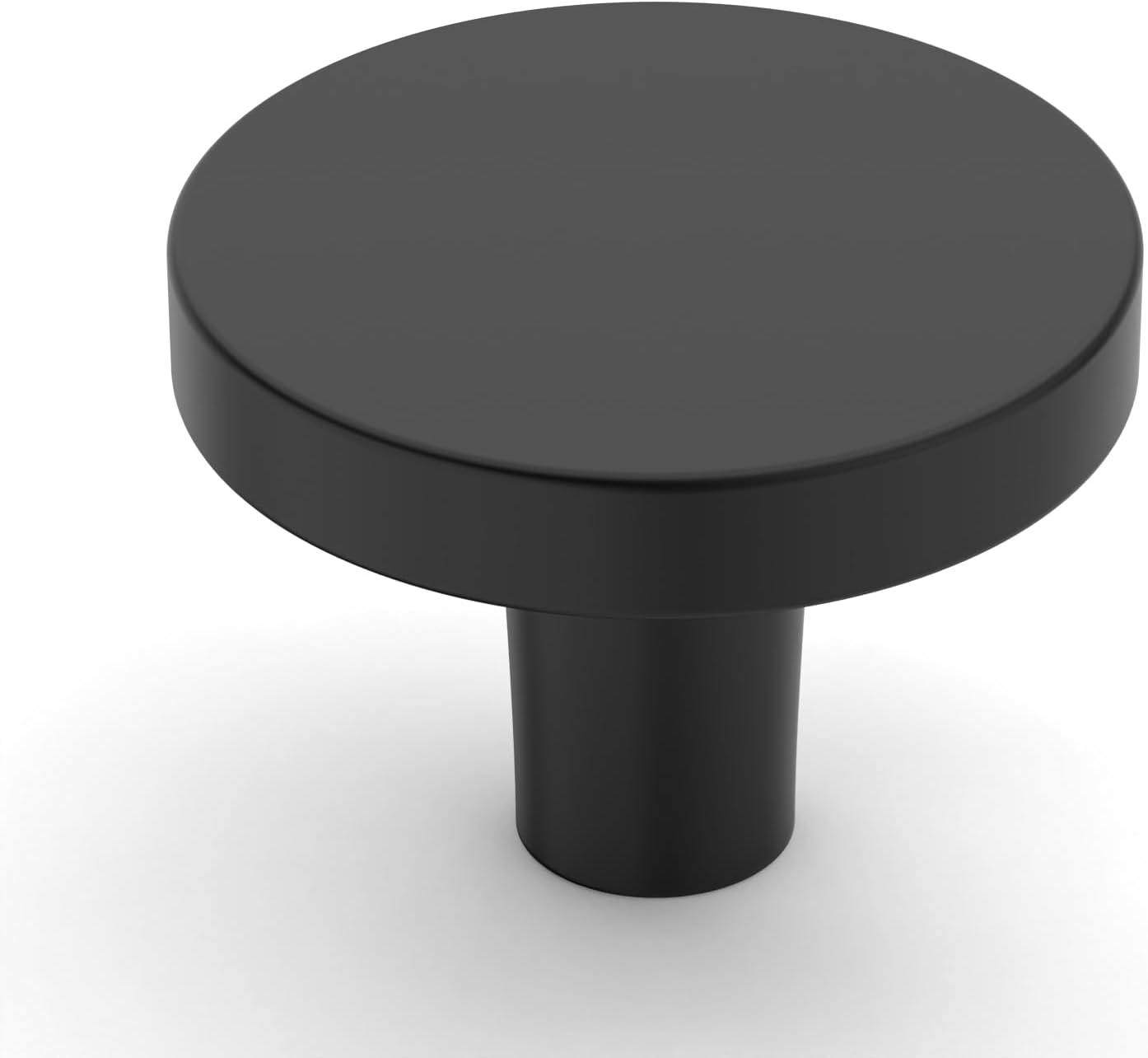 Matte Black Cabinet Knobs for Stylish Home Decor - 30 Pack