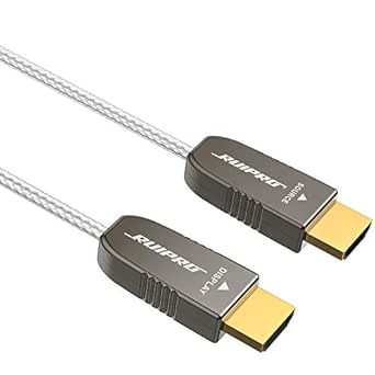 RUIPRO 4K HDMI Ultra Thin Fiber Optic Cable for High Speed