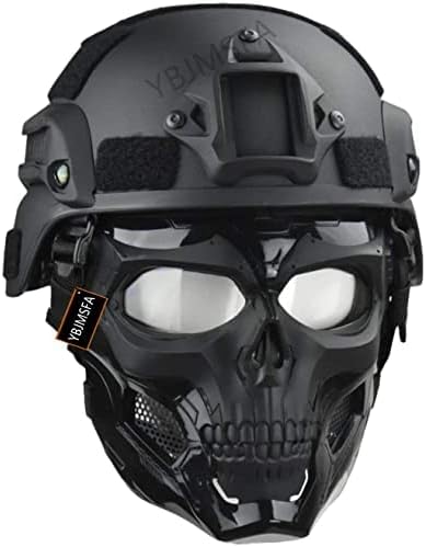 Dual Mode Tactical Helmet & Mask Set