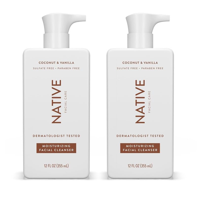 Radiant Skin Duo: Native Coconut & Vanilla Face Wash (2 Pack)